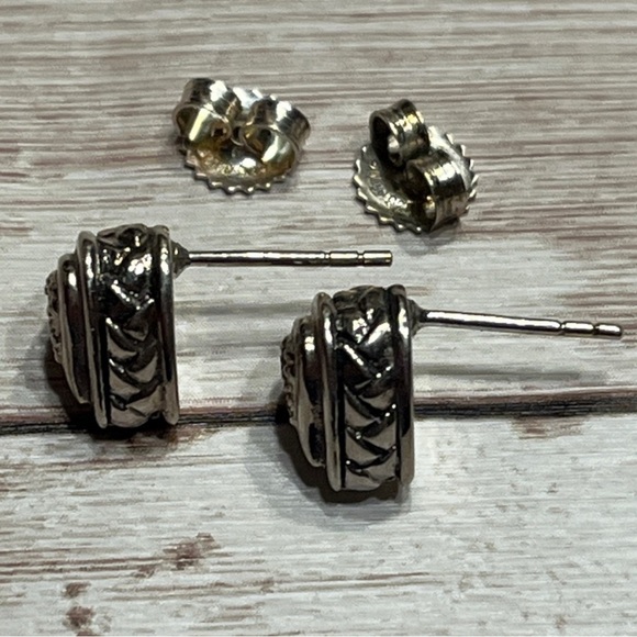 Spinelli Kilcollin Silver Teardrop Diamond 
Earrings - Picture 6 of 11